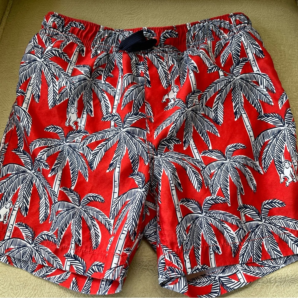 Lands End Boys Swim trunk. Size Small 8 Husky.